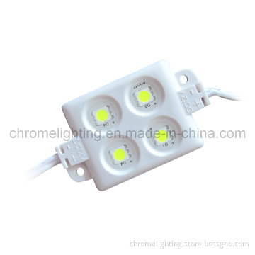 SMD5050 Injection LED Module, White Injection LED Module, 4PCS SMD5050, 80lm /Module, IP66, CE RoHS